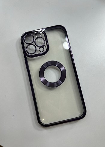 Apple Siyah Parlak Gotik Telefon Kılıfı