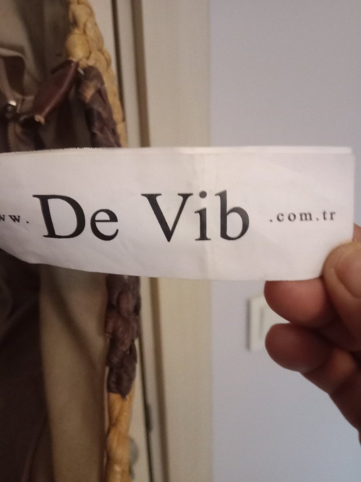 Kahverengi Zebra Desenli Bohem hasır Örgü Çanta - Görsel 2