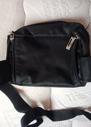 Siyah Kemerli Kadın Çapraz Çanta - Görsel 4