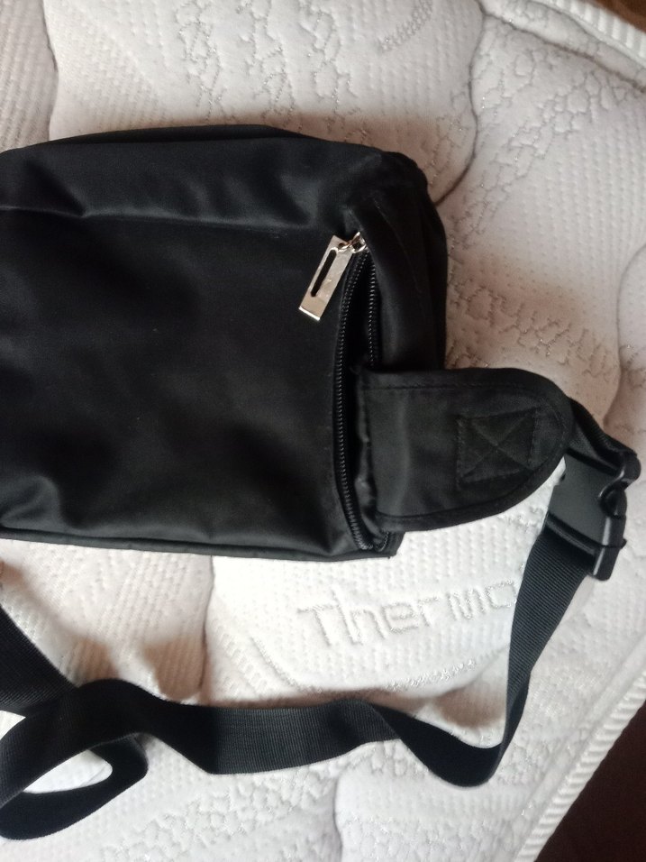 Siyah Kemerli Kadın Çapraz Çanta - Görsel 3