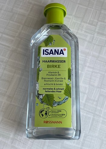 Diğer Isana Saç Suyu - Normal ve Hızlı Yağlanan Saçlar