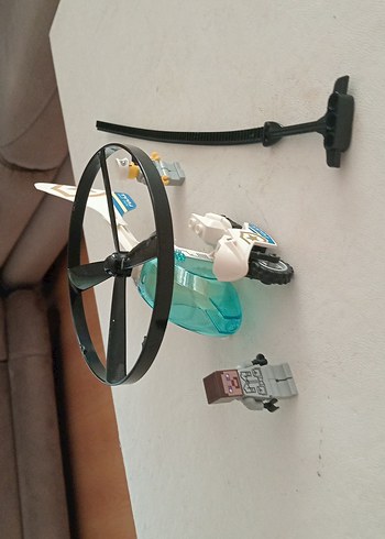 Beyaz Lego Helikopter Seti - Görsel 4