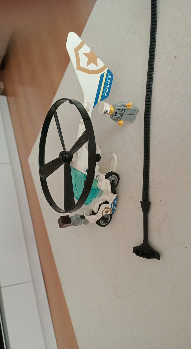 Beyaz Lego Helikopter Seti - Görsel 3