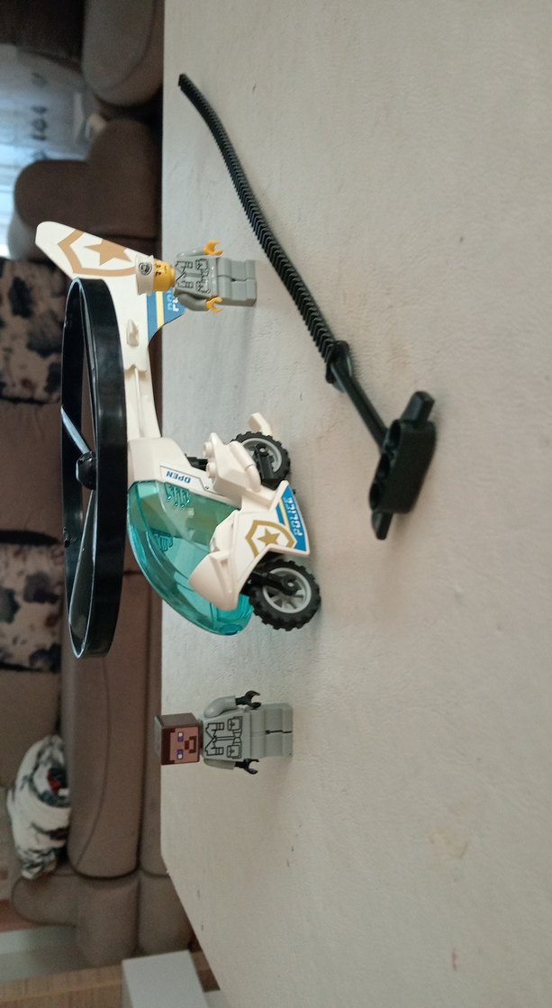 Beyaz Lego Helikopter Seti - Görsel 2