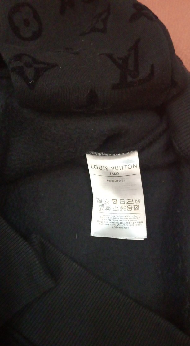 Siyah Kapüşonlu Erkek Sweatshirt - Görsel 2