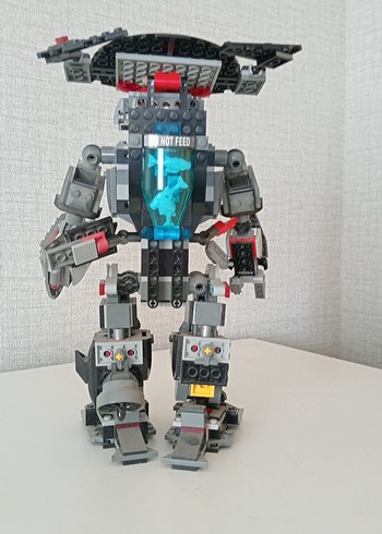 Gri Robot Aksiyon Figürü - Görsel 3