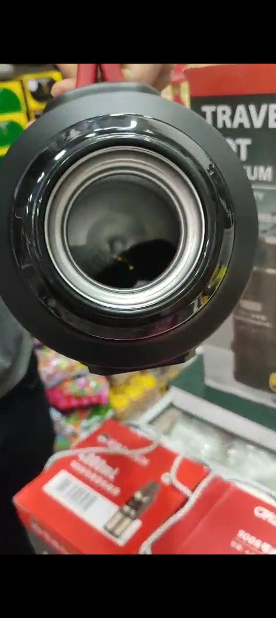 Renkli Siyah yetişkin Termosu - Görsel 3