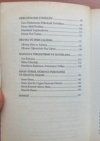 Beden Renk Verimli Ders Çalışmanın Psikolojik Koşulları Kitabı