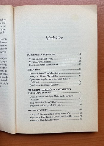 Beden Verimli Ders Çalışmanın Psikolojik Koşulları Kitabı