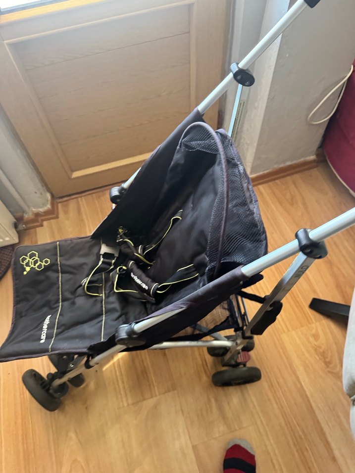 Siyah Mothercare Bebek Arabası - Görsel 2