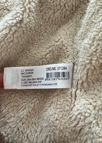 Kapüşonlu Gri Erkek Çocuk Mont - Görsel 7