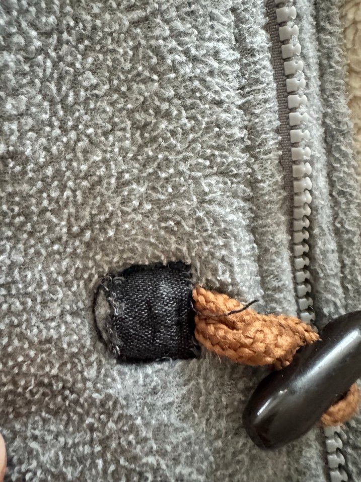 Kapüşonlu Gri Erkek Çocuk Mont - Görsel 5