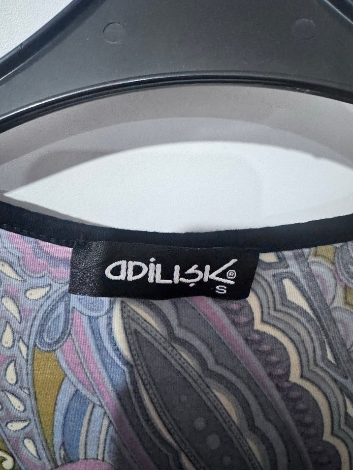 Uzun Kollu, Desenli Bohem  Tunik - Görsel 3