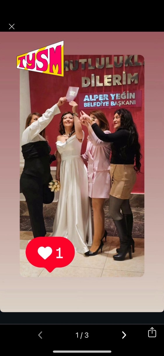 Modern Klasik Beyaz Uzun A-Line Gelinlik - Görsel 3