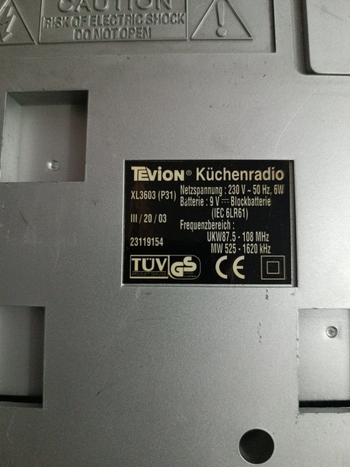 Gri Tevion Müzik Sistemi - Görsel 2