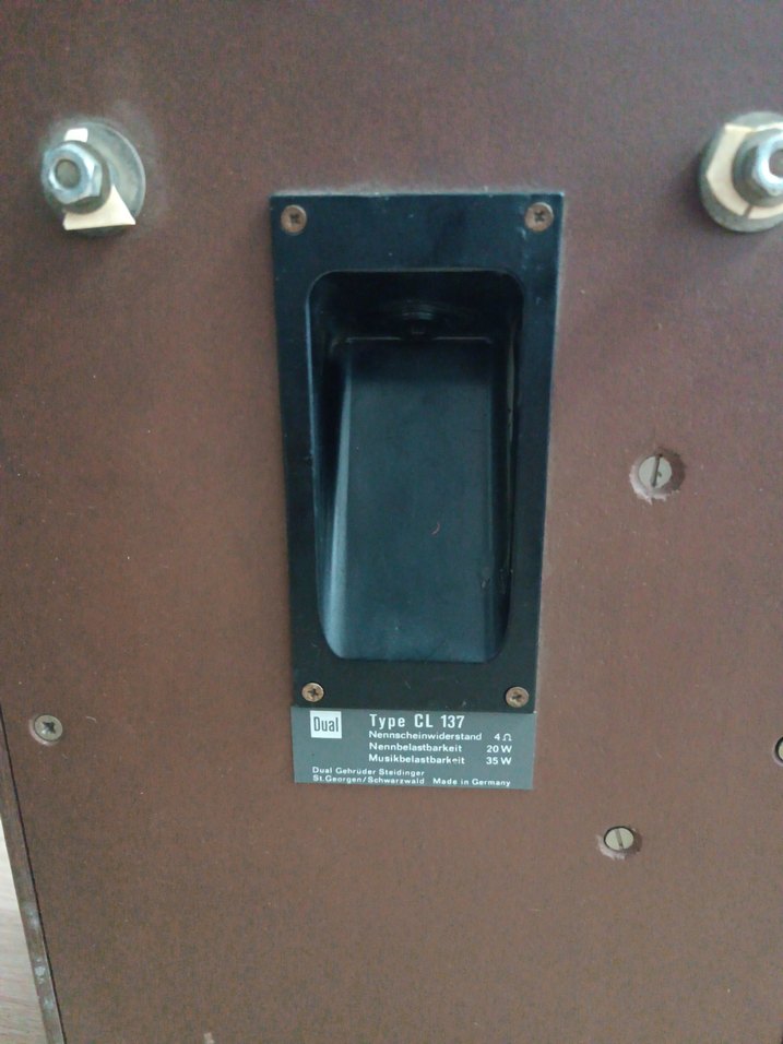 Koyu Kahverengi Ahşap Müzik Sistemi Hoparlörü - Görsel 4