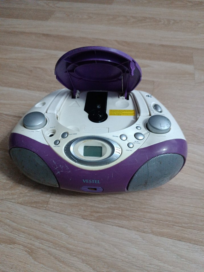 Pastel Mor Vestel Müzik Sistemi arızalı - Görsel 2