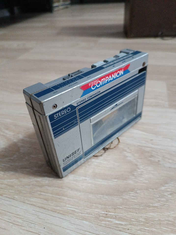 Mavi Gri Stereo Kaset Çalar - Görsel 5