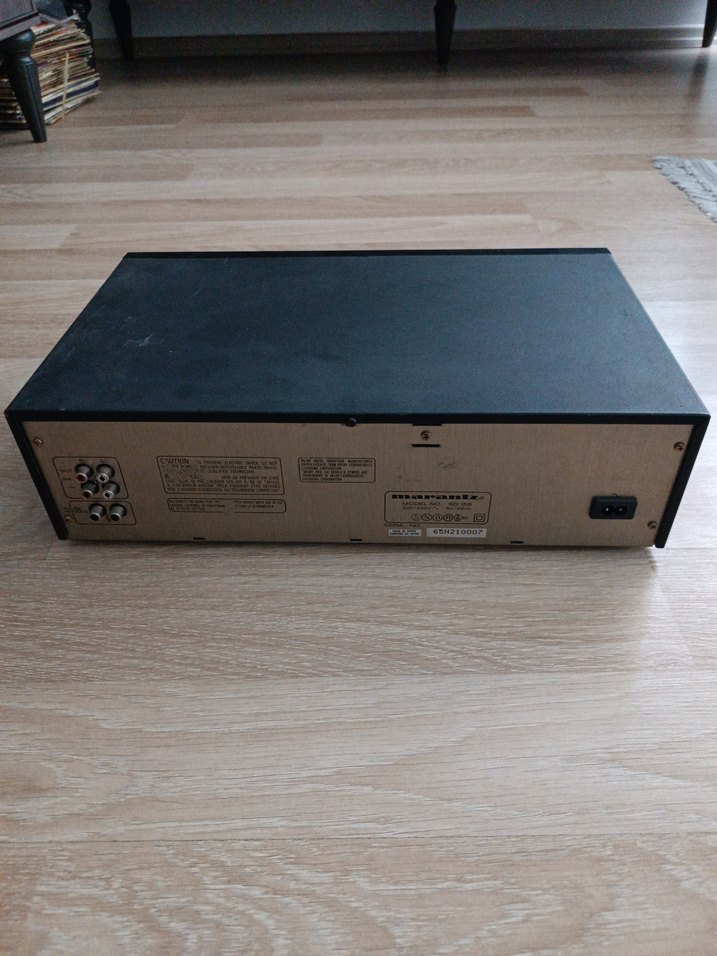 Kahverengi Çift Kasetli Müzik Sistemi - Görsel 5