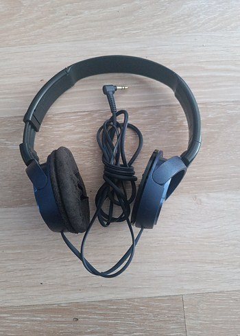 Sony Kablolu Koyu Mavi Kulaklık - Görsel 3