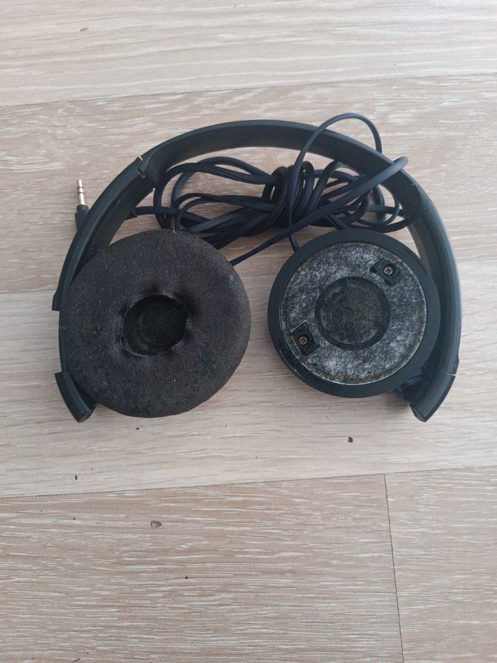 Sony Kablolu Koyu Mavi Kulaklık - Görsel 2