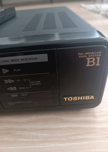 Toshiba VHS video kaset oynatıcı arızalı - Görsel 2
