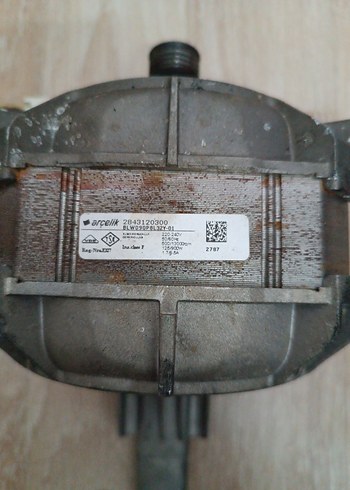 Arçelik çamaşır Makinesi motoru çalışıyor - Görsel 2