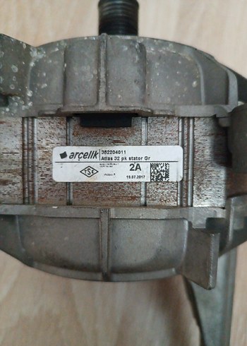 Arçelik çamaşır Makinesi motoru çalışıyor - Görsel 5