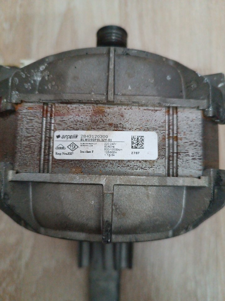 Arçelik çamaşır Makinesi motoru çalışıyor - Görsel 2