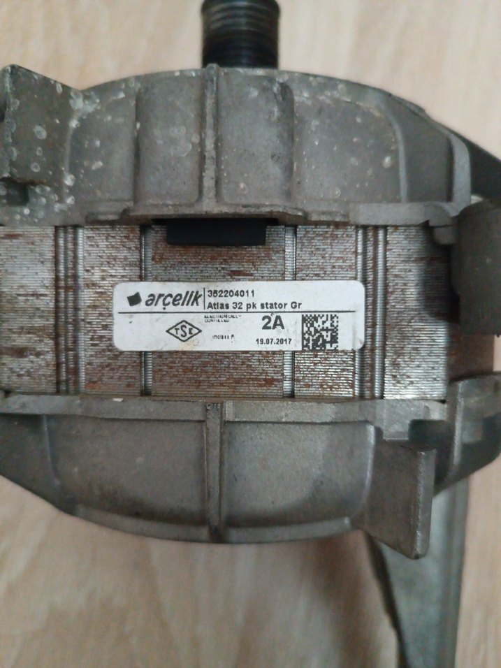 Arçelik çamaşır Makinesi motoru çalışıyor - Görsel 5