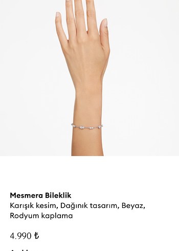 swarovski Swarovski Mesmera Bileklik