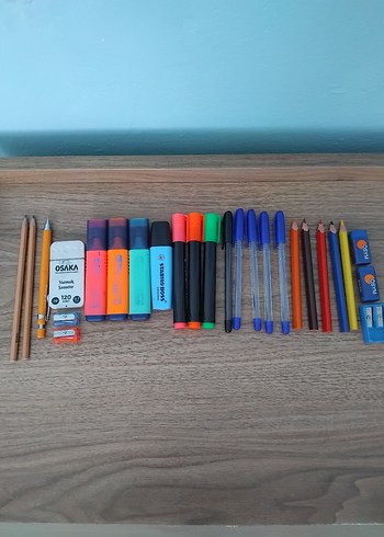 Çok Renkli Yazı ve Boyama Seti