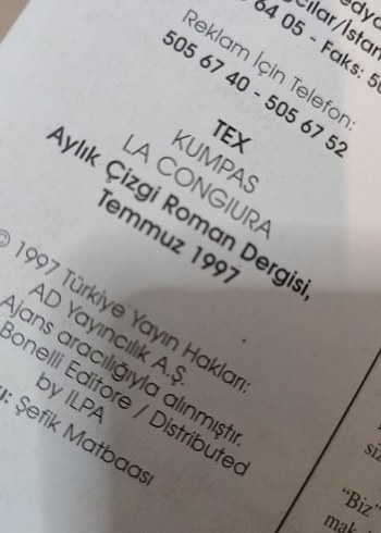 Beden Teks Çizgi Roman Serisi 8 Kitap ( 1997 )