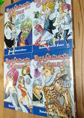 Beni Ölümcül Günah 7-10 Cilt Manga Seti