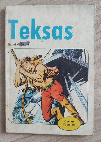 Teksas Ceylan Yayınları No: 61 Çizgi Roman