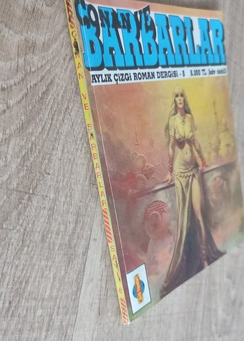 Conan ve Barbarlar Aylık Çizgi Roman Dergisi 8