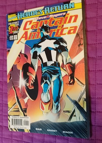 Captain America Çizgi Romanı - Heroes Return