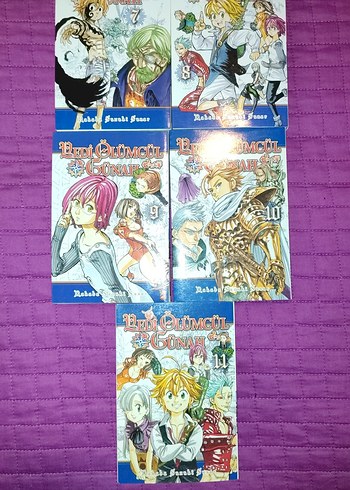 Yedi Ölümcül Günah Manga Seti 5 Cilt