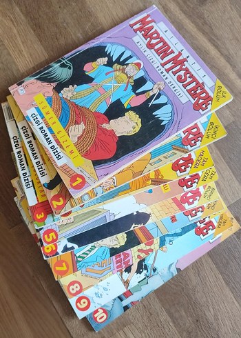 Beden Renk Martin Mystere Çizgi Roman Dizisi - 9 Kitap