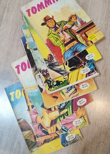 Tommiks Çizgi Romanları Seti (1982)