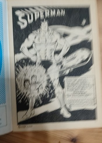 Beden Dört Adet Superman Çizgi Romanı (TEKOFSET)
