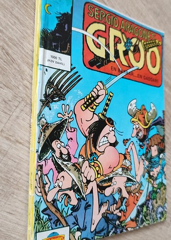 Sergio Aragonés Groo Sayı 7 Çizgi Roman
