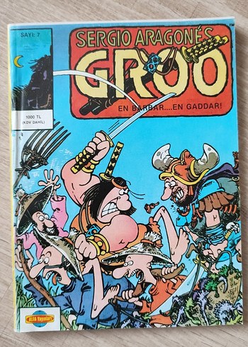 Sergio Aragonés Groo Sayı 7 Çizgi Roman