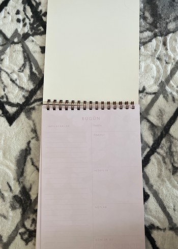 Beden Renk Pastel Pembe Planlayıcı Defter Seti