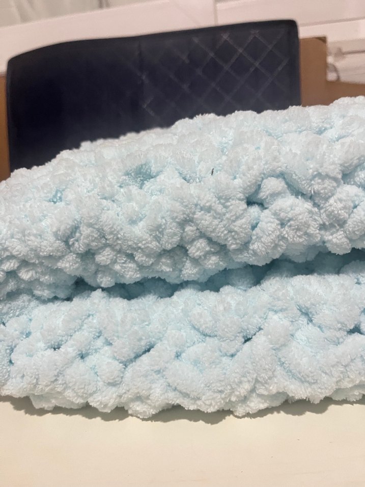 Bebe mavisi Çocuk Battaniyesi - Görsel 2