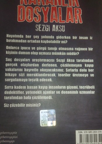 Beden Renk Karanlık Dosyalar - Sezgi Aksu