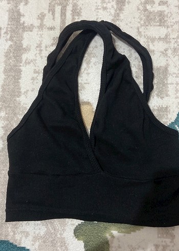 Siyah Kısa Atlet Bralet