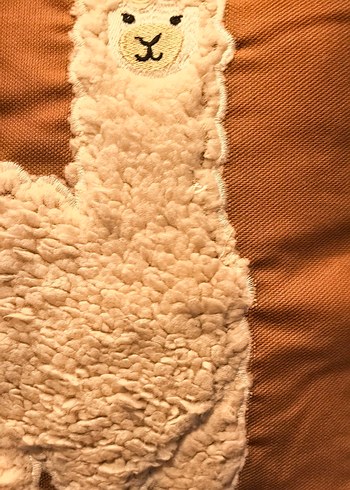 Nakışlı Bohem Tarzı Bej çocuk kırlent - Görsel 4