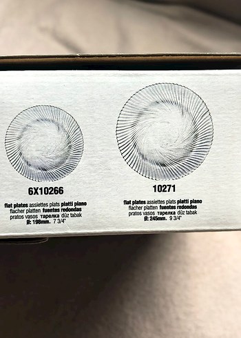 Şeffaf tatlı tağaı ve servis tabağı - Görsel 7