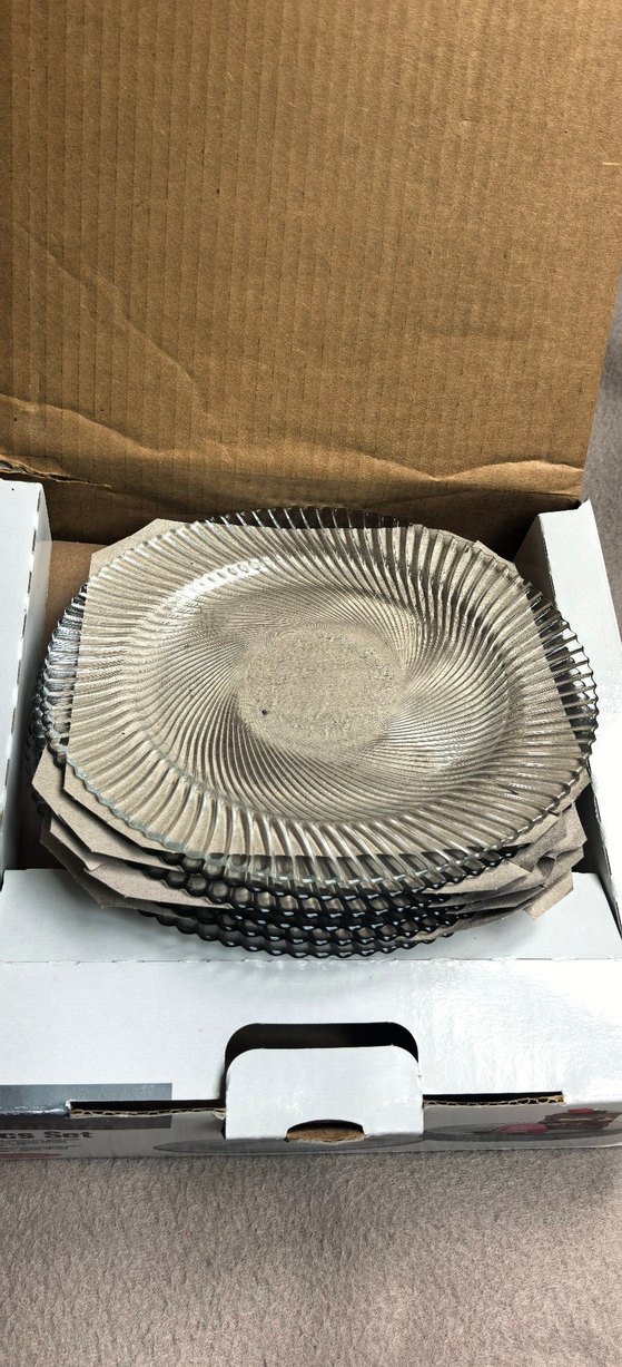 Şeffaf tatlı tağaı ve servis tabağı - Görsel 4